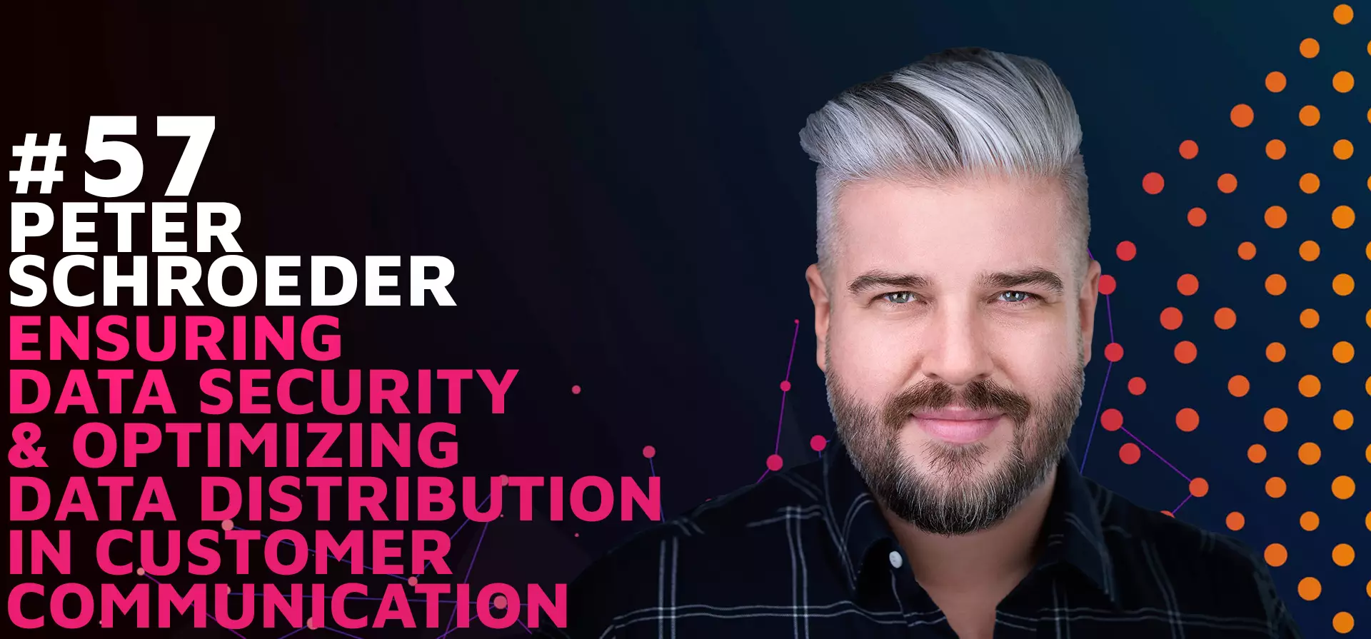 Data Unchained podcast episode artwork featuring Peter Schroeder